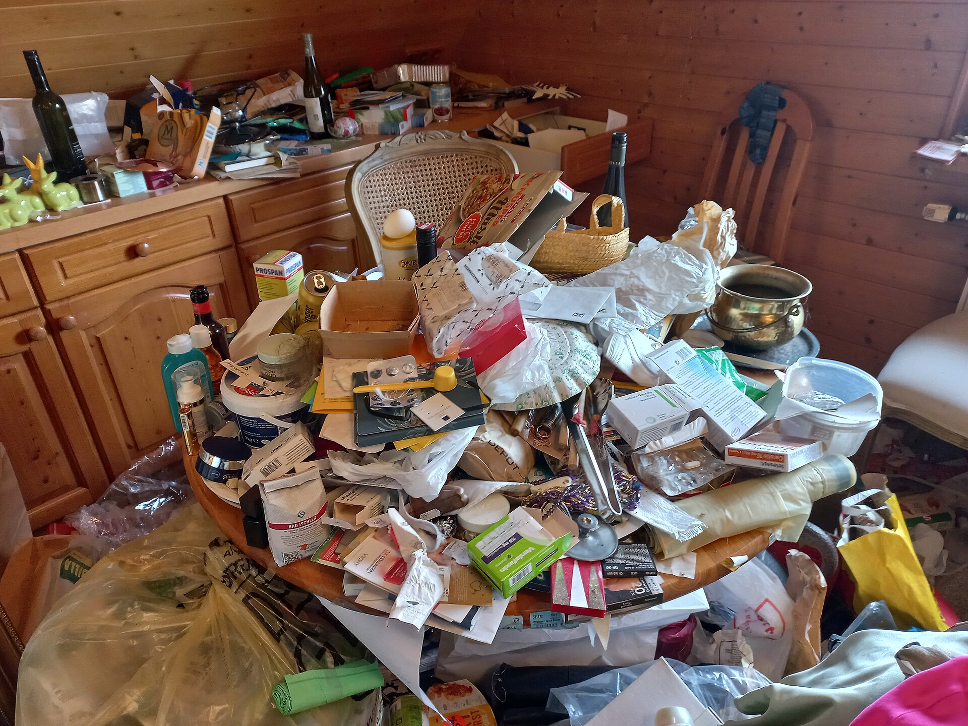 Bregenz Cluttered interiors (compulsive hoarding) dining room 06ASD, illustrating What Mistakes Do People Make Applying the Bagua