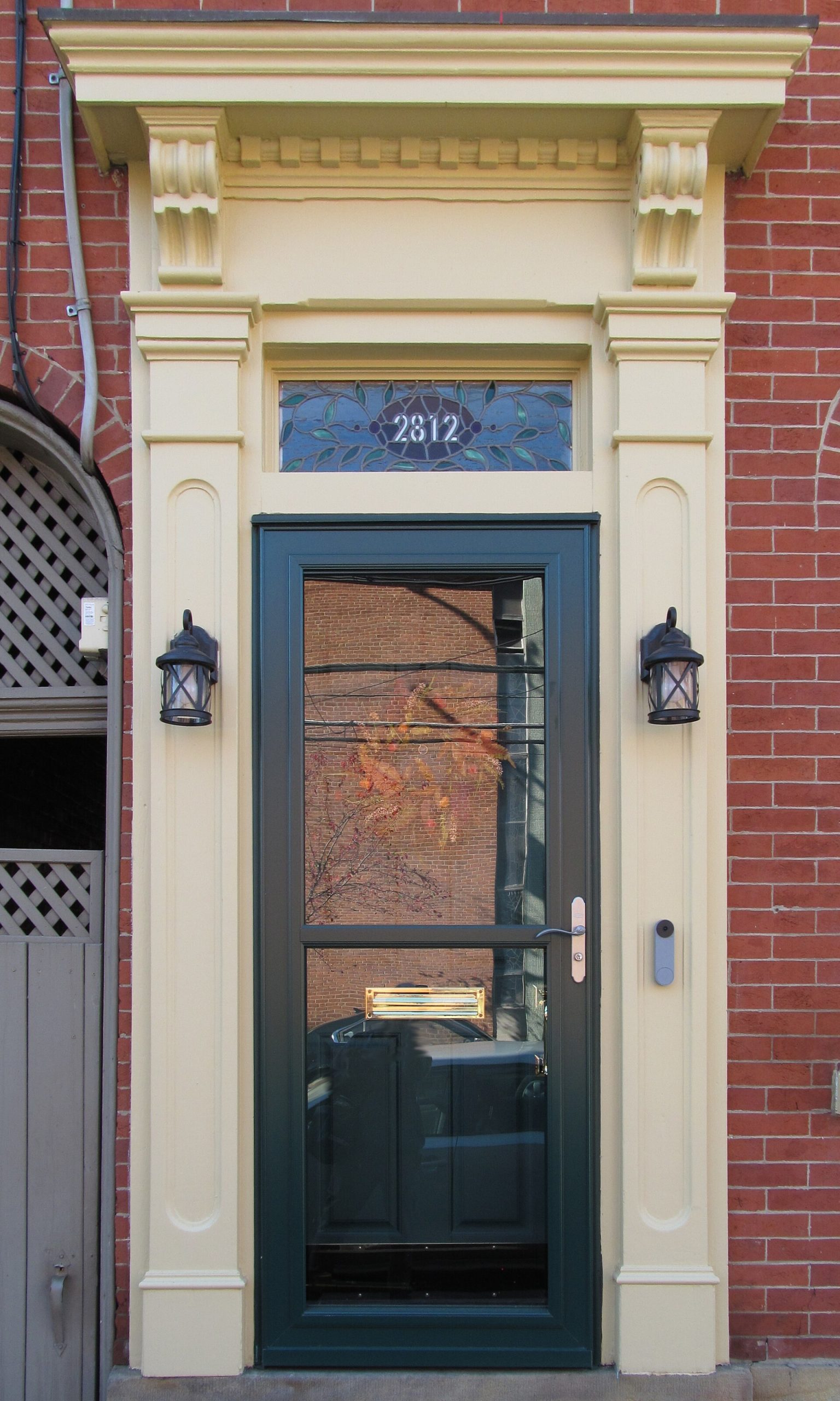Front Door, Sarah Street, South Side, illustrating What Colour Should a Front Door Be, and Who Says So