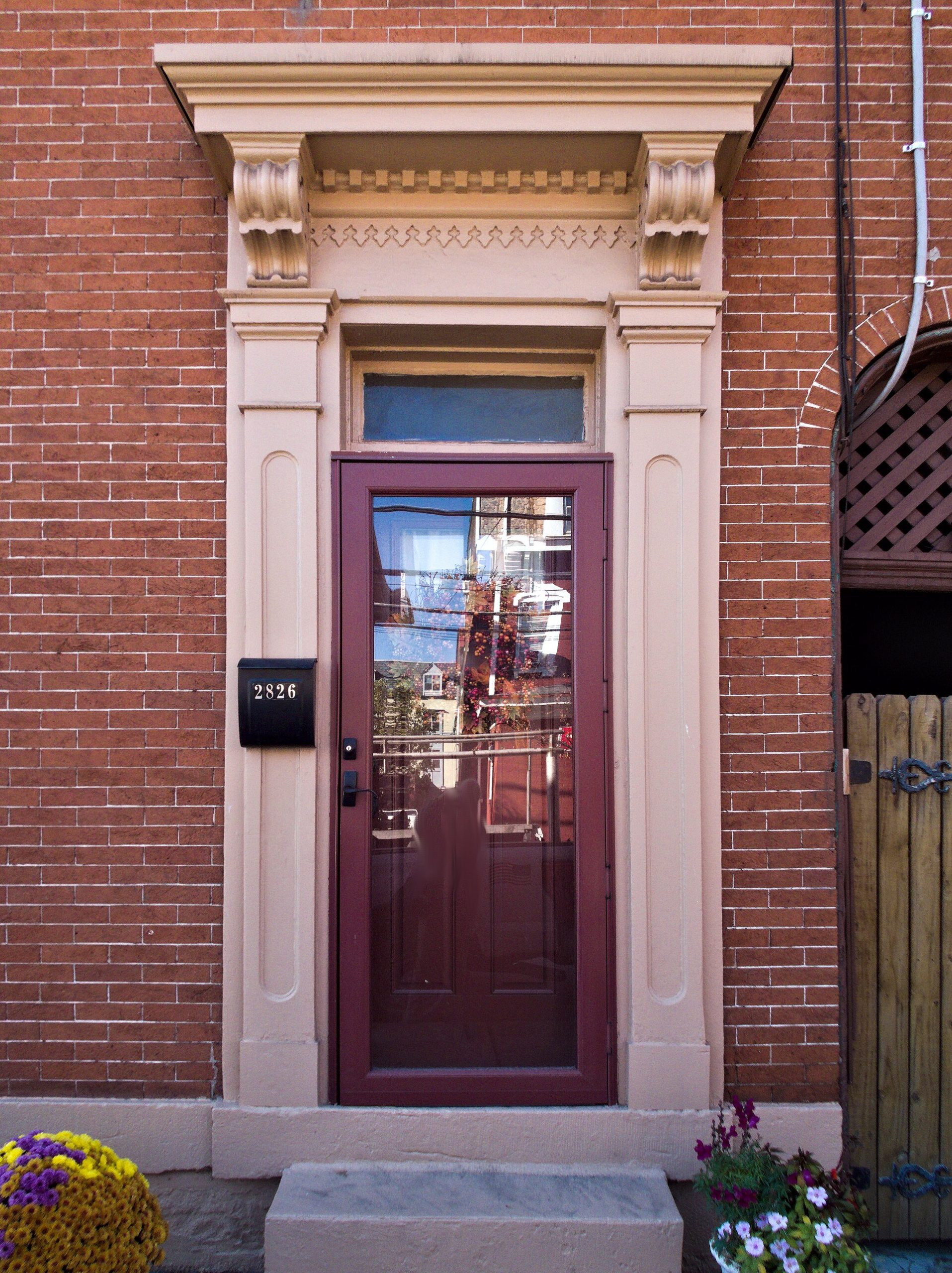 Front Door, Sarah Street, South Side, illustrating What Colour Should a Front Door Be, and Who Says So