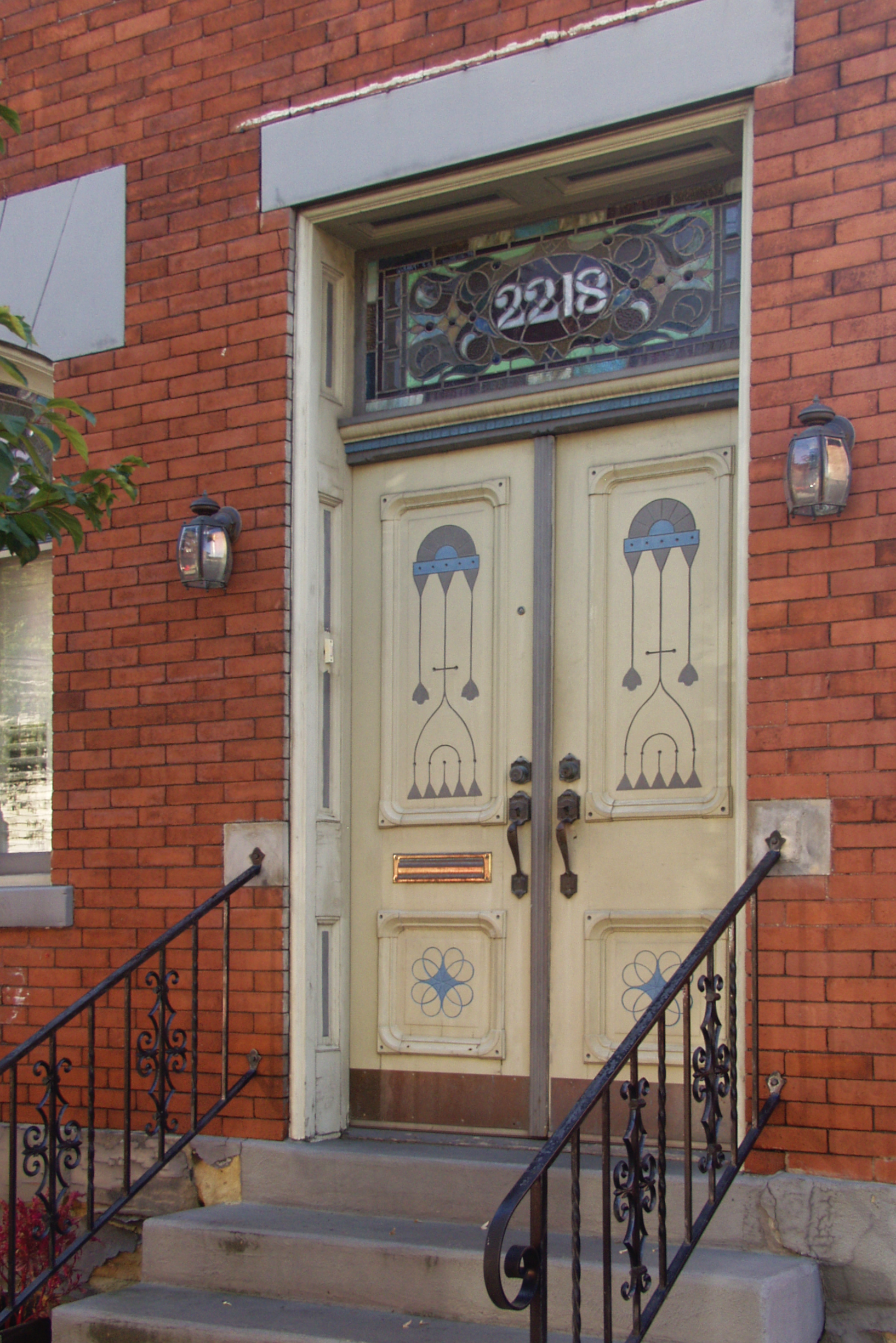 Front Door, South Side, Pittsburgh, illustrating What Does Feng Shui Say About the Path to the Front Door